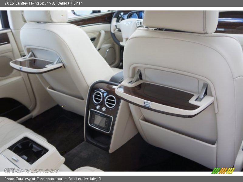 Rear Seat of 2015 Flying Spur V8