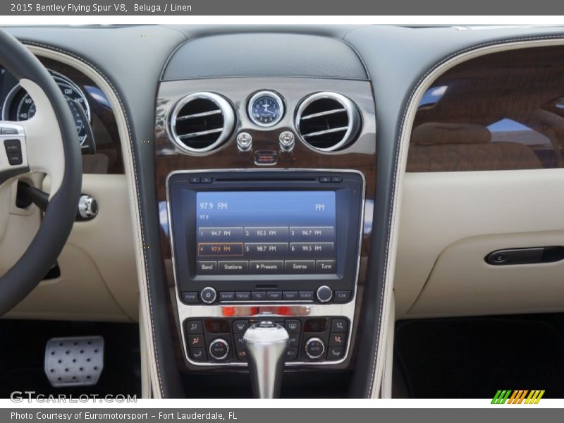Controls of 2015 Flying Spur V8