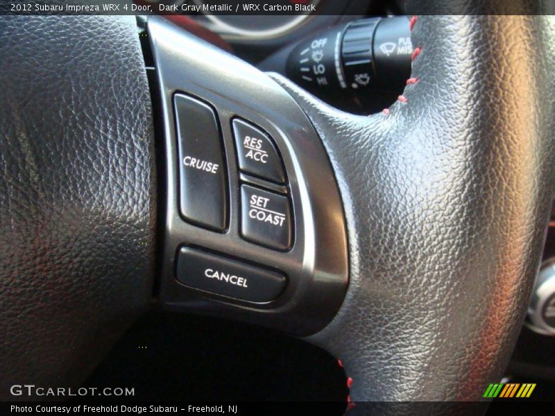 Dark Gray Metallic / WRX Carbon Black 2012 Subaru Impreza WRX 4 Door