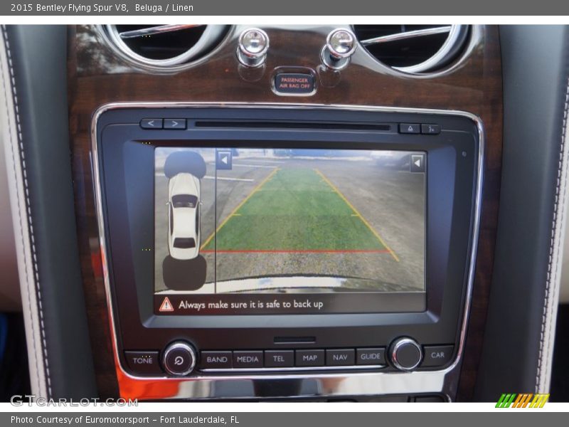 Controls of 2015 Flying Spur V8