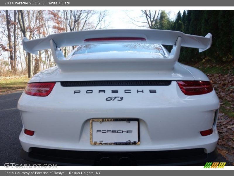 White / Black 2014 Porsche 911 GT3