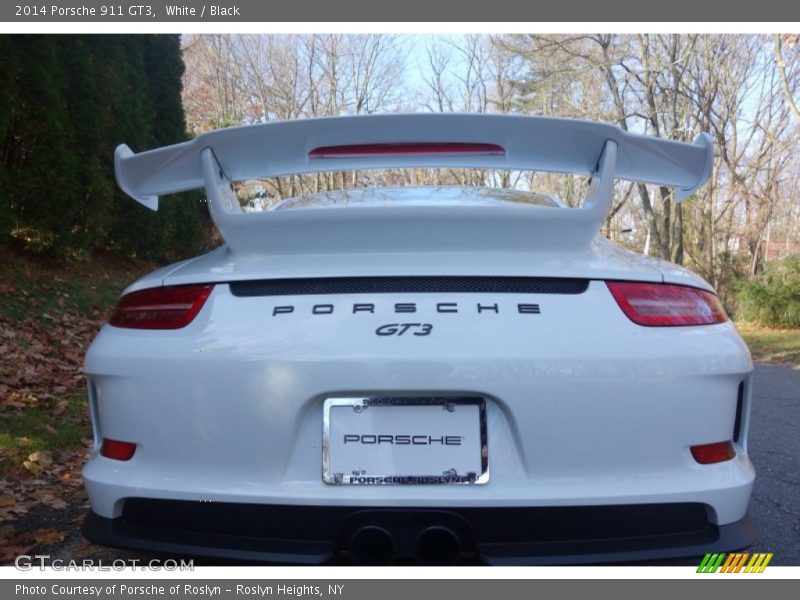 White / Black 2014 Porsche 911 GT3