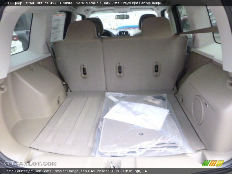 Granite Crystal Metallic / Dark Slate Gray/Light Pebble Beige 2015 Jeep Patriot Latitude 4x4