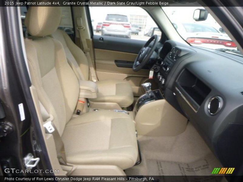 Granite Crystal Metallic / Dark Slate Gray/Light Pebble Beige 2015 Jeep Patriot Latitude 4x4