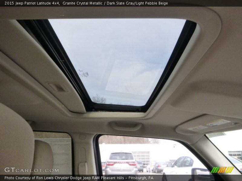 Granite Crystal Metallic / Dark Slate Gray/Light Pebble Beige 2015 Jeep Patriot Latitude 4x4