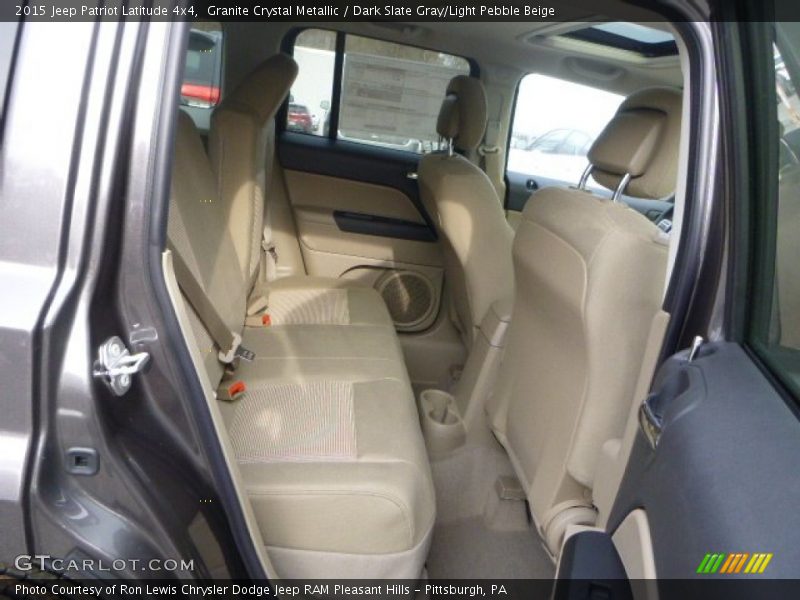 Granite Crystal Metallic / Dark Slate Gray/Light Pebble Beige 2015 Jeep Patriot Latitude 4x4