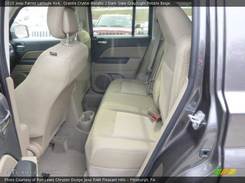 Granite Crystal Metallic / Dark Slate Gray/Light Pebble Beige 2015 Jeep Patriot Latitude 4x4
