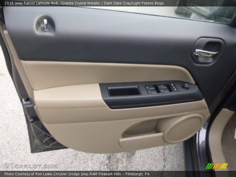 Granite Crystal Metallic / Dark Slate Gray/Light Pebble Beige 2015 Jeep Patriot Latitude 4x4