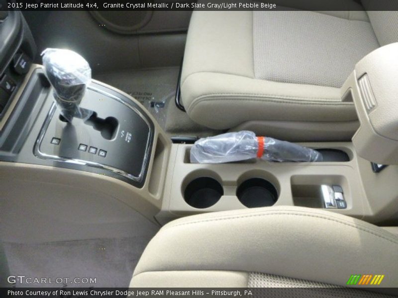 Granite Crystal Metallic / Dark Slate Gray/Light Pebble Beige 2015 Jeep Patriot Latitude 4x4