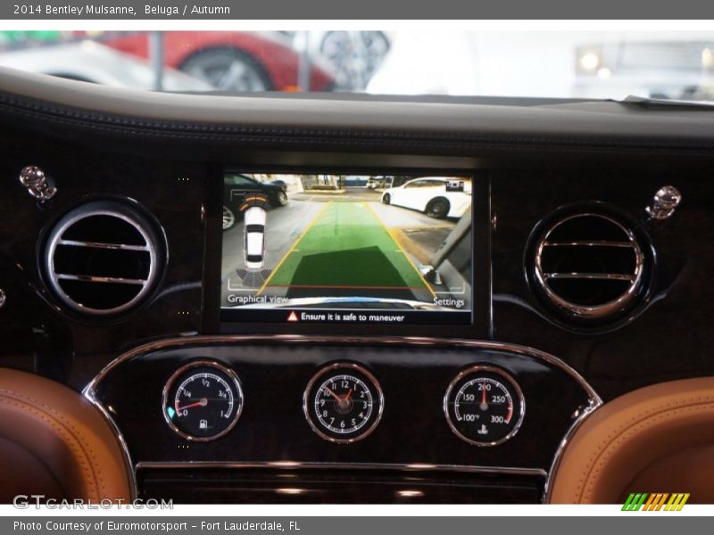 Controls of 2014 Mulsanne 