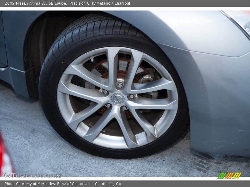 Precision Gray Metallic / Charcoal 2009 Nissan Altima 3.5 SE Coupe