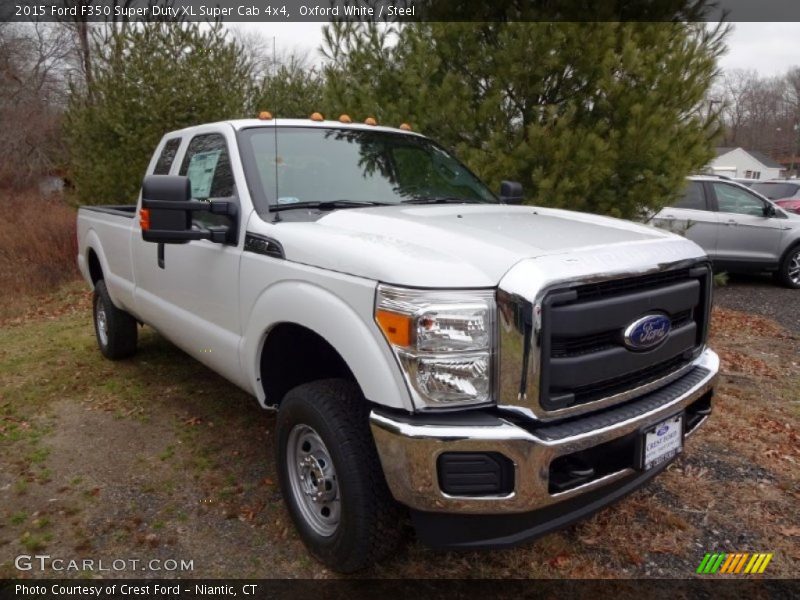 Oxford White / Steel 2015 Ford F350 Super Duty XL Super Cab 4x4