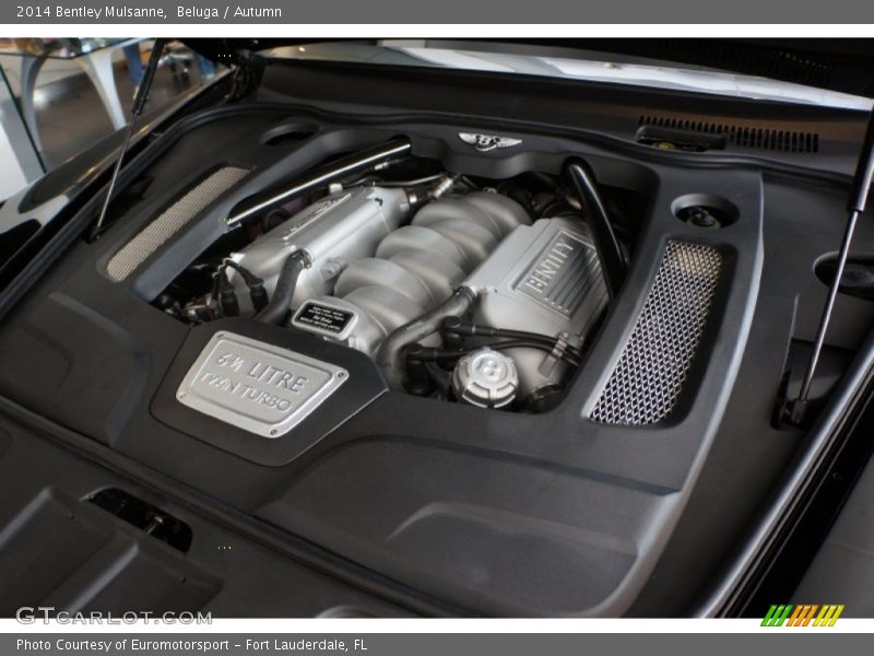  2014 Mulsanne  Engine - 6.75 Liter Twin-Turbocharged OHV 16-Valve VVT V8