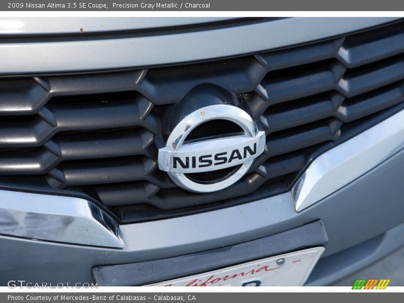 Precision Gray Metallic / Charcoal 2009 Nissan Altima 3.5 SE Coupe