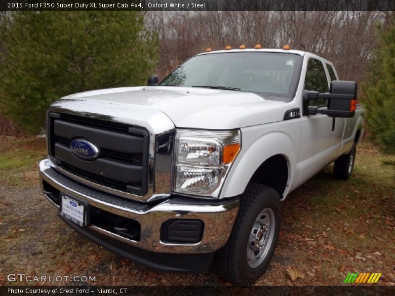 Oxford White / Steel 2015 Ford F350 Super Duty XL Super Cab 4x4