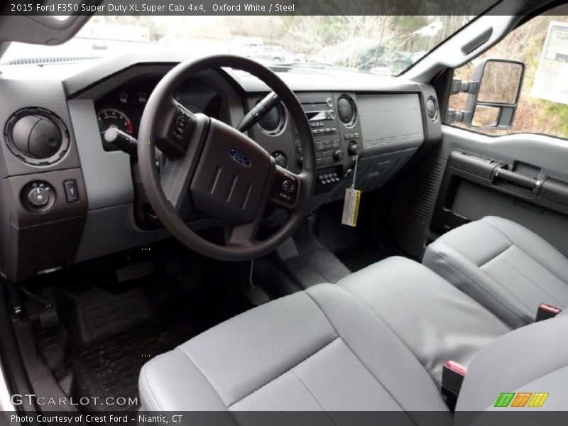 Steel Interior - 2015 F350 Super Duty XL Super Cab 4x4 