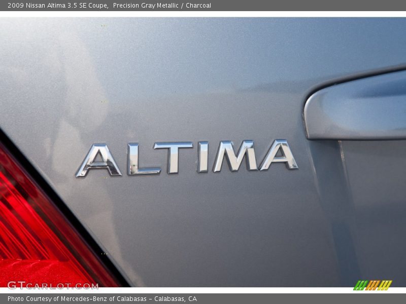 Precision Gray Metallic / Charcoal 2009 Nissan Altima 3.5 SE Coupe