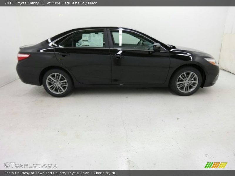 Attitude Black Metallic / Black 2015 Toyota Camry SE