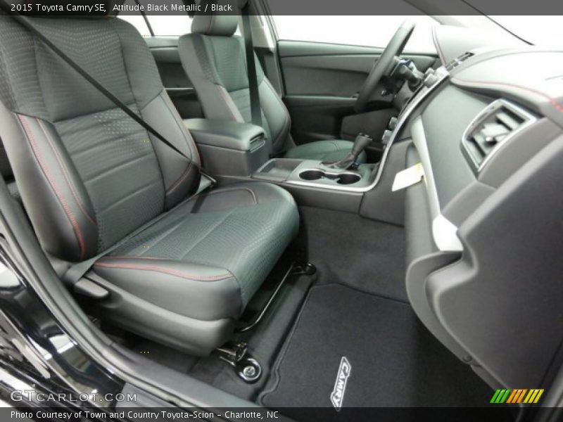 Attitude Black Metallic / Black 2015 Toyota Camry SE