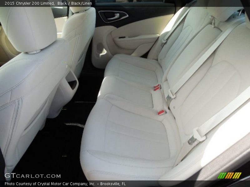 Black / Black/Linen 2015 Chrysler 200 Limited