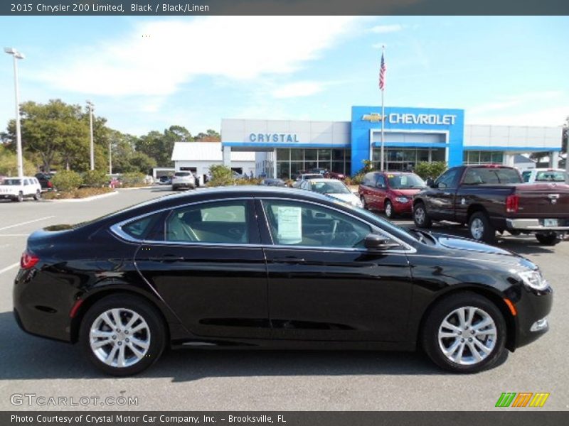 Black / Black/Linen 2015 Chrysler 200 Limited