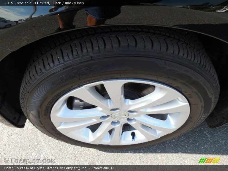 Black / Black/Linen 2015 Chrysler 200 Limited