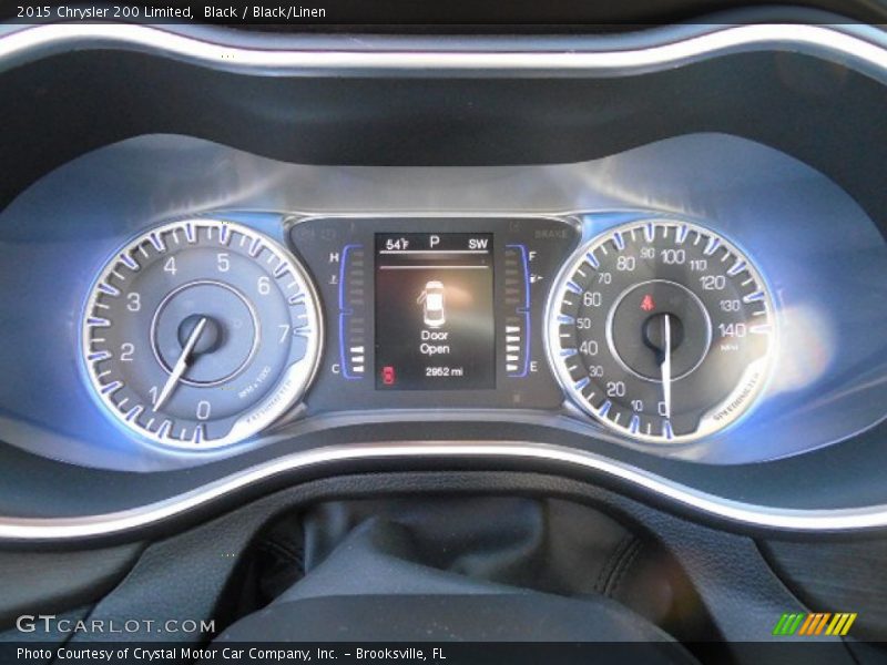 Black / Black/Linen 2015 Chrysler 200 Limited