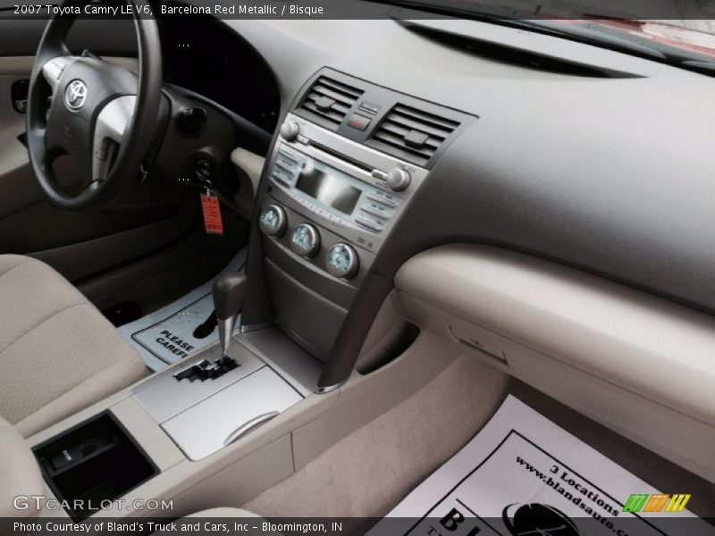 Barcelona Red Metallic / Bisque 2007 Toyota Camry LE V6