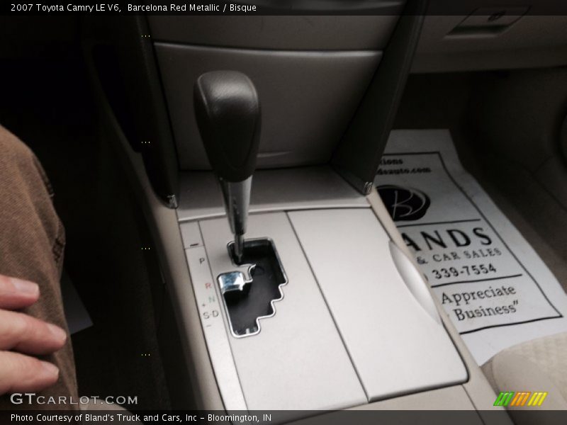Barcelona Red Metallic / Bisque 2007 Toyota Camry LE V6