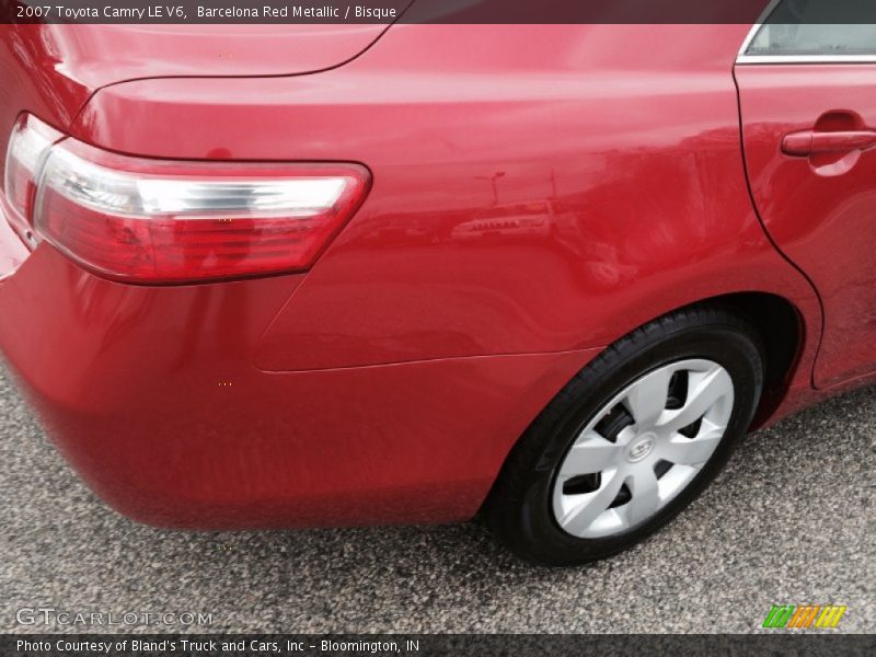 Barcelona Red Metallic / Bisque 2007 Toyota Camry LE V6