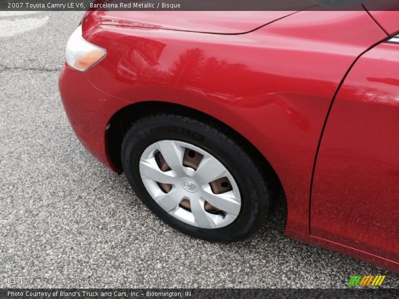 Barcelona Red Metallic / Bisque 2007 Toyota Camry LE V6