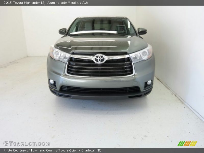 Alumina Jade Metallic / Ash 2015 Toyota Highlander LE