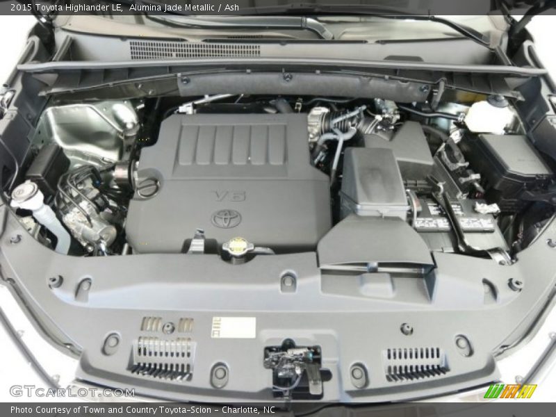 Alumina Jade Metallic / Ash 2015 Toyota Highlander LE