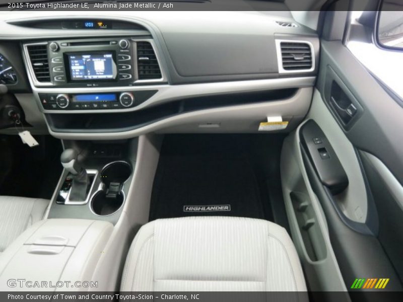 Alumina Jade Metallic / Ash 2015 Toyota Highlander LE