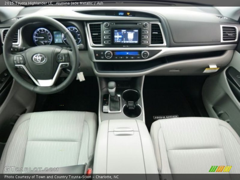 Alumina Jade Metallic / Ash 2015 Toyota Highlander LE
