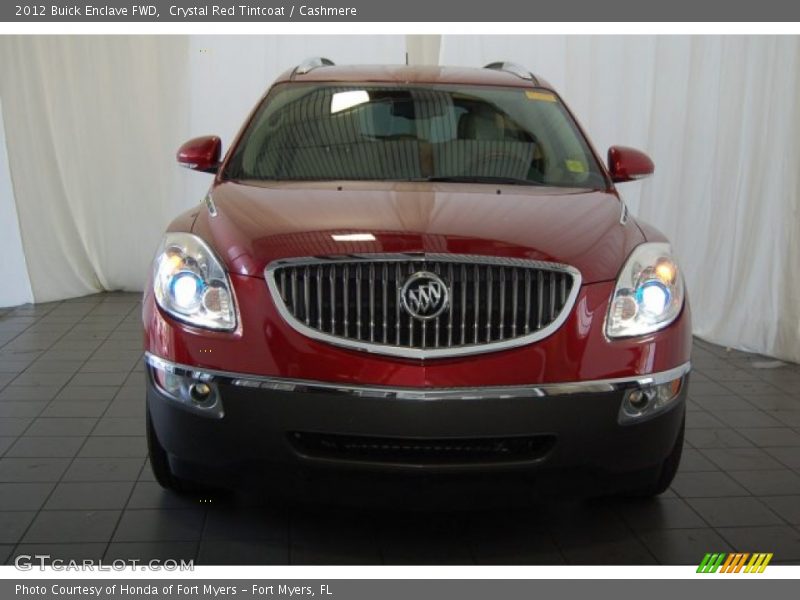 Crystal Red Tintcoat / Cashmere 2012 Buick Enclave FWD