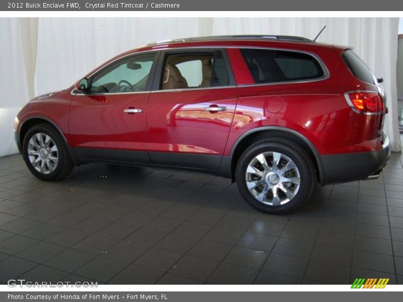 Crystal Red Tintcoat / Cashmere 2012 Buick Enclave FWD