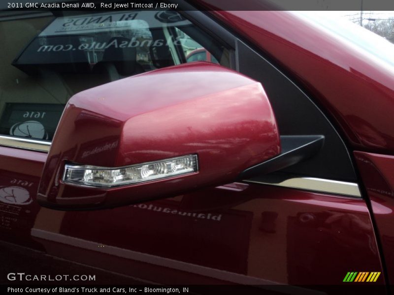 Red Jewel Tintcoat / Ebony 2011 GMC Acadia Denali AWD
