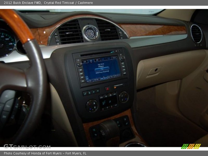 Crystal Red Tintcoat / Cashmere 2012 Buick Enclave FWD