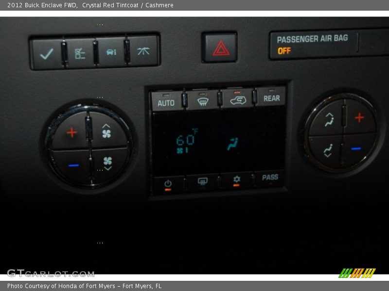 Crystal Red Tintcoat / Cashmere 2012 Buick Enclave FWD