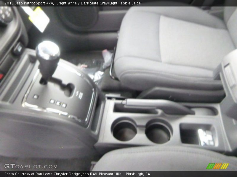 Bright White / Dark Slate Gray/Light Pebble Beige 2015 Jeep Patriot Sport 4x4
