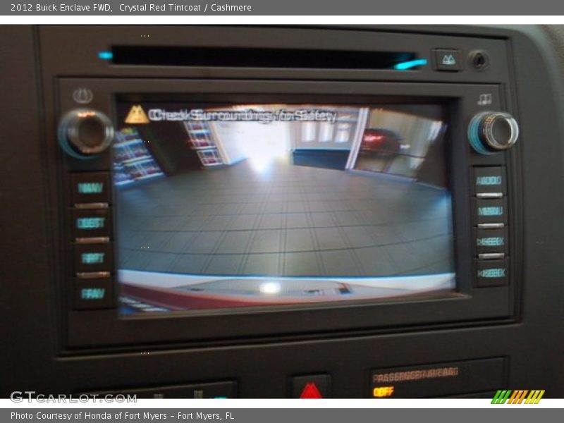 Crystal Red Tintcoat / Cashmere 2012 Buick Enclave FWD