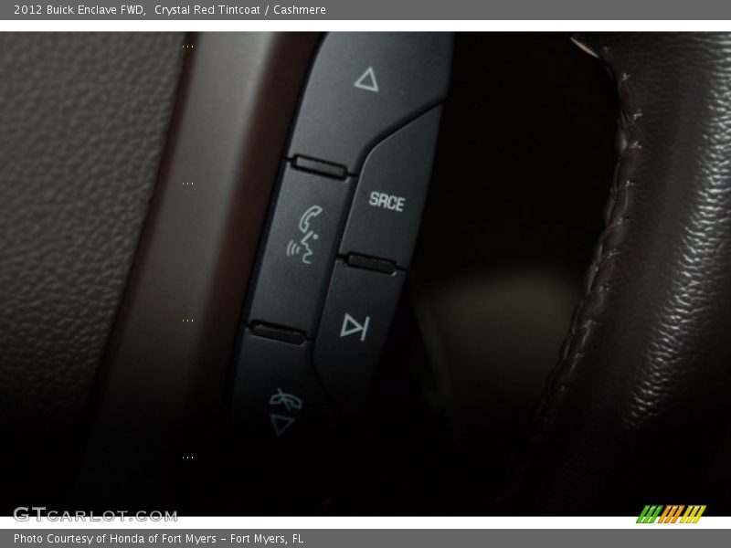 Crystal Red Tintcoat / Cashmere 2012 Buick Enclave FWD