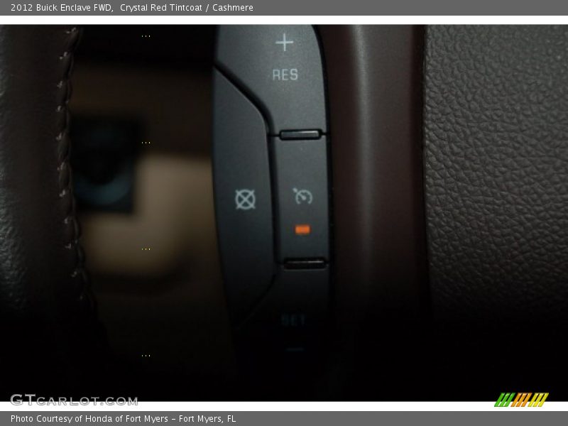 Crystal Red Tintcoat / Cashmere 2012 Buick Enclave FWD