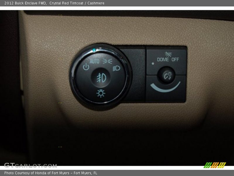 Crystal Red Tintcoat / Cashmere 2012 Buick Enclave FWD