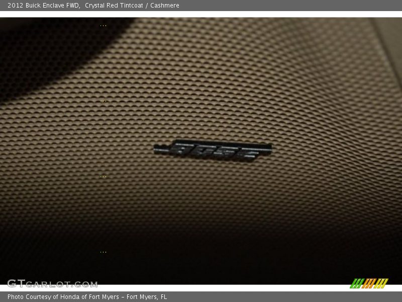 Crystal Red Tintcoat / Cashmere 2012 Buick Enclave FWD