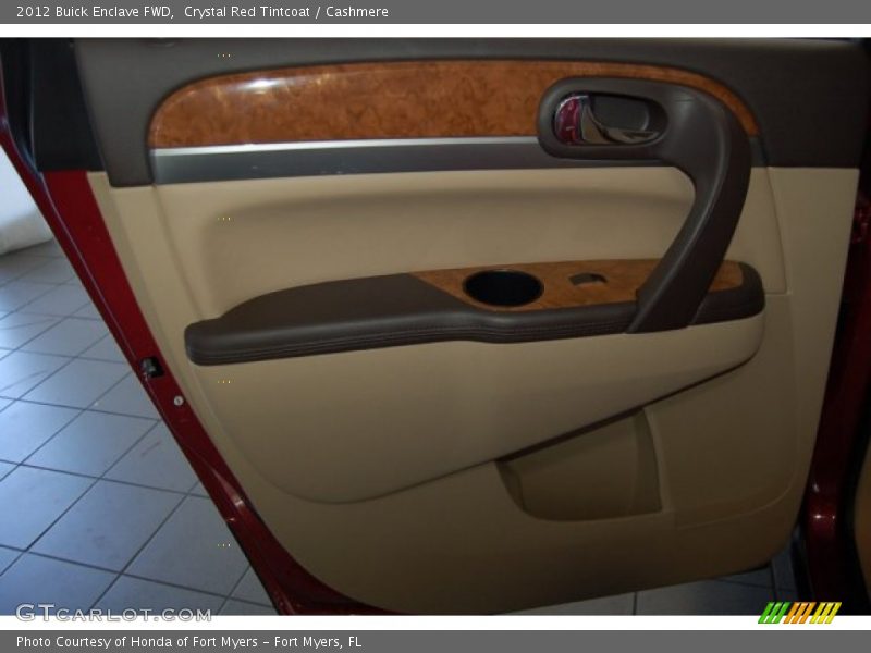 Crystal Red Tintcoat / Cashmere 2012 Buick Enclave FWD
