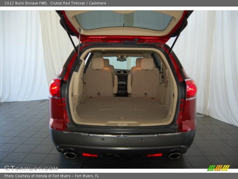 Crystal Red Tintcoat / Cashmere 2012 Buick Enclave FWD