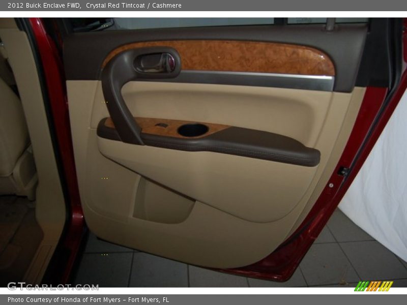 Crystal Red Tintcoat / Cashmere 2012 Buick Enclave FWD