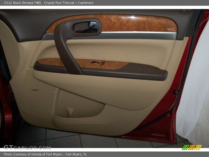 Crystal Red Tintcoat / Cashmere 2012 Buick Enclave FWD